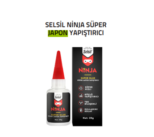 JAPON YAPIŞTIRICI 3502 SÜPER GLUE - SELSİL (20gr) (K-50)